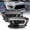 Anzo Usa 16-C TACOMA PROJECTOR HEADLIGHTS W/PLANK STYLE DESIGN BLACK/AMBER W/DR 111379 - alternate 1